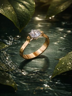 Aurelion Élysée Solitaire Ring