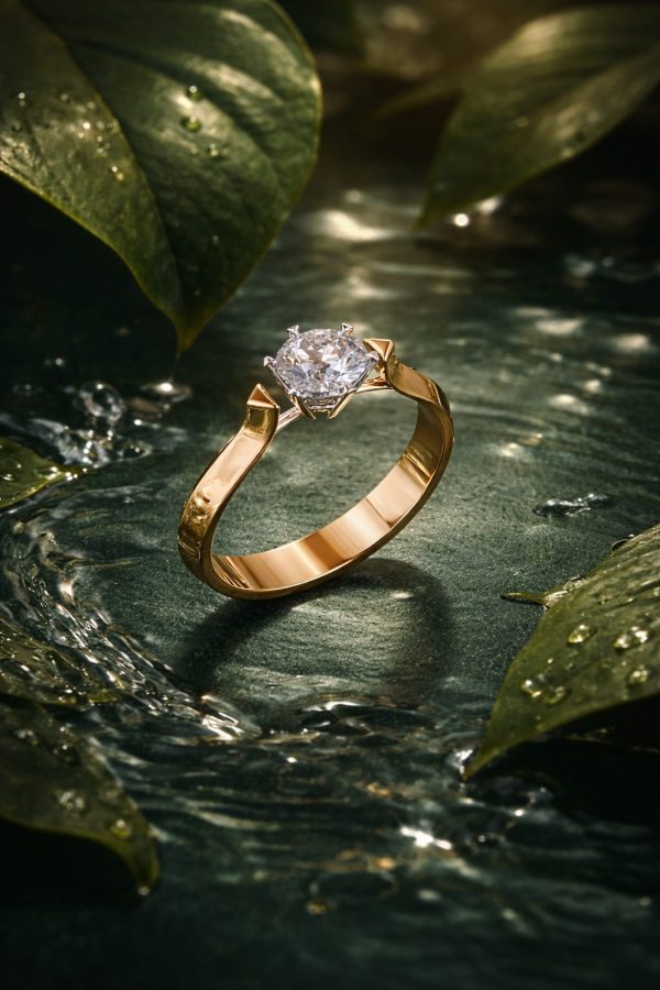 Aurelion Élysée Solitaire Ring